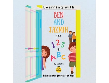 Livro Learning with Ben and Jazmin The 123 amp ABC de Valofik (Inglês)