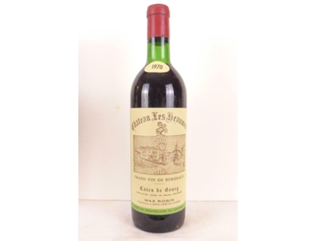 Vinho Tinto CHÂTEAU LES BAUMES 1970 (75 cl - 1 unidade)