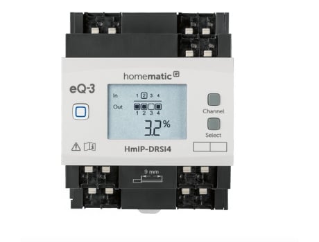 Interruptor de luz HOMEMATIC IP Hmip-Drsi4 branco