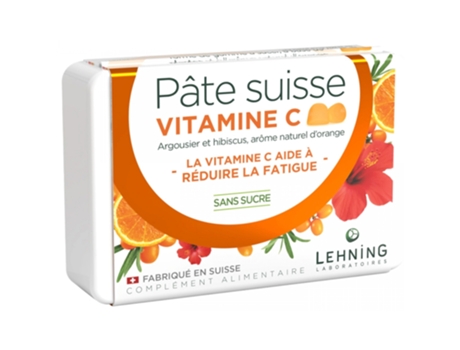 Lehning Laboratory Pasta Suíça Vitamina C 40 Gomas LABORATOIRES LEHNING