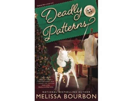 Livro Deadly Patterns Magical Dressmaking Mystery de Melissa Bourbon (Inglês)