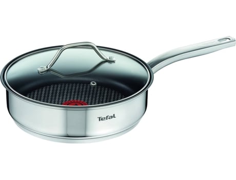 TEFAL - FRIGIDEIRA SALTEAR TITANIUM SIGNATURE IND. 26cm + T. VIDRO - C6873302