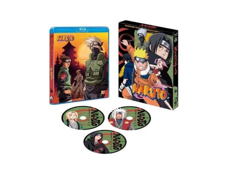 DVD Naruto Box 4 Episodes 76 To 100