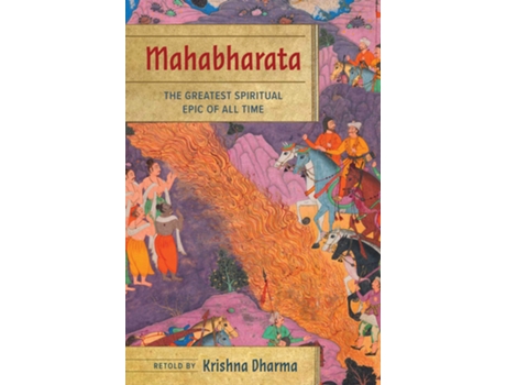 Livro Mahabharata de Krishna Dharma (Inglês - Capa Dura)