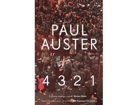 Livro 4 3 2 1 De Paul Auster (Inglês)