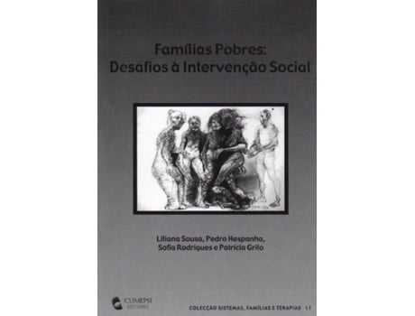 Livro Famílias Pobres de Liliana Sousa (Portugués)