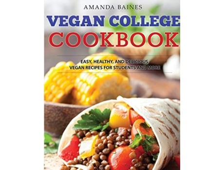 Livro Vegan College Cookbook de Amanda Baines Dylanna Press (Inglês)