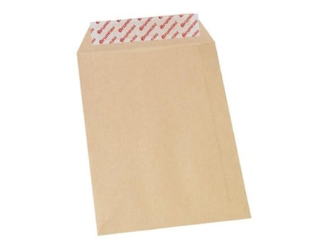 40 envelopes de papel kraft 90 g - 16,2 x 22,9 cm BRUNEAU