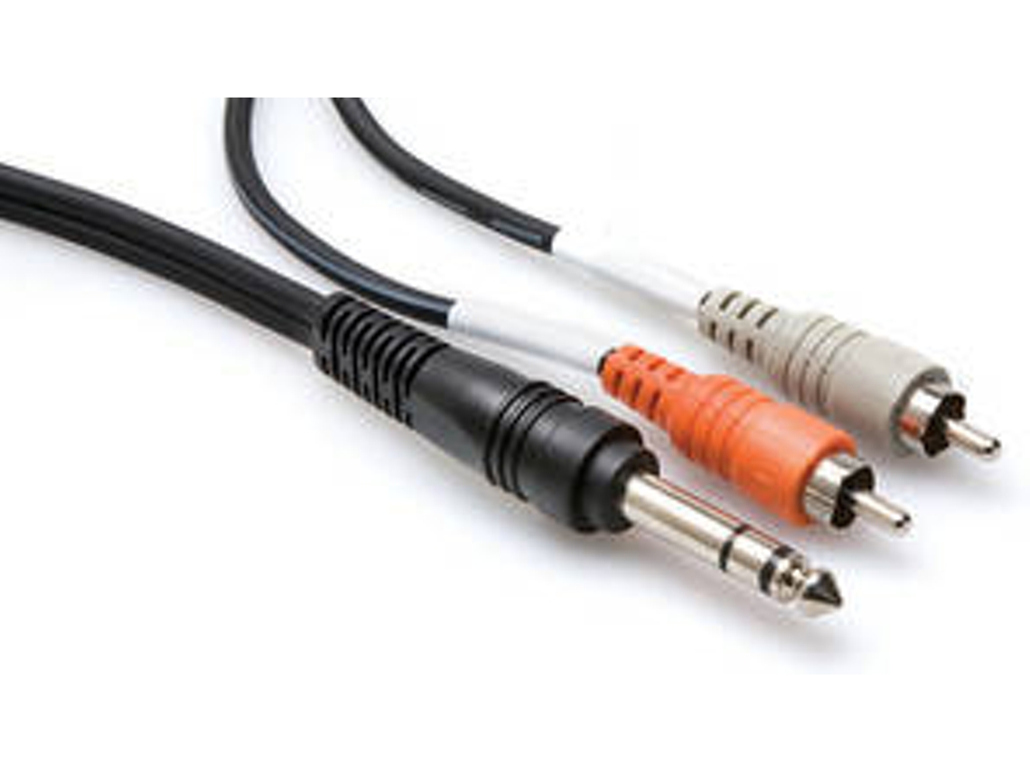 Cabo de Áudio HOSA TECHNOLOGY Jack mm RCA m Multicor Worten pt