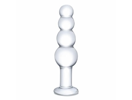 Dildo Glas Beaded