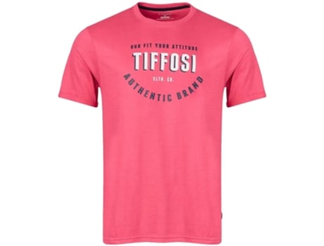 T-Shirt de Homem TIFOSSI Corta Rosa (M)