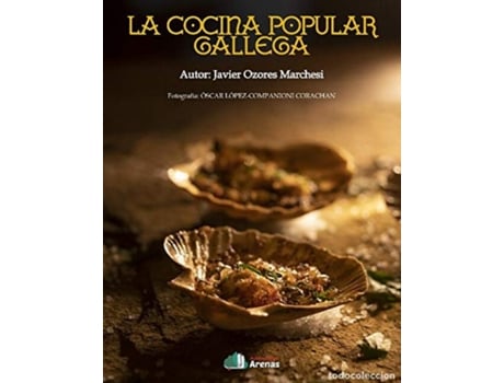 Livro La Cocina Popular Gallega de Javier Ozores Marchesi (Espanhol)