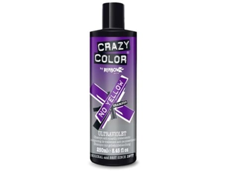 Crazy Color Shampoo Ultravioleta Não Amarelo 250 ml 250 ml