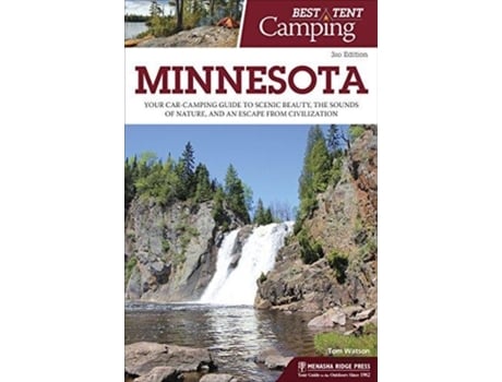 Livro best tent camping: minnesota de tom watson (inglês)