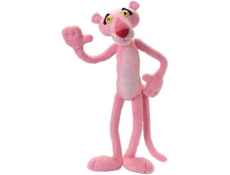 Peluche  Pantera Cor de Rosa