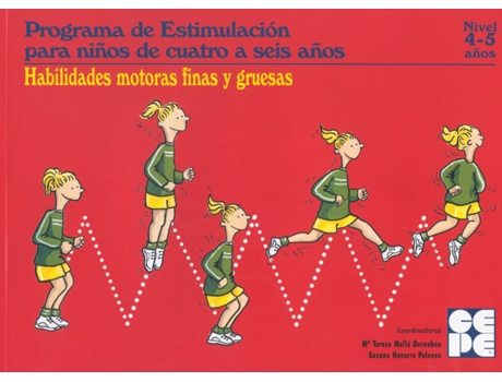 Livro Habilidades Motoras Finas Y Gruesas 4-5 Años de VVAA (Espanhol)