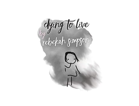 Livro Dying to Live de Rebekah Simpson (Inglês)