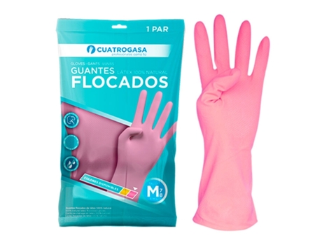 CUATROGASA Sigal Guantes Rosa