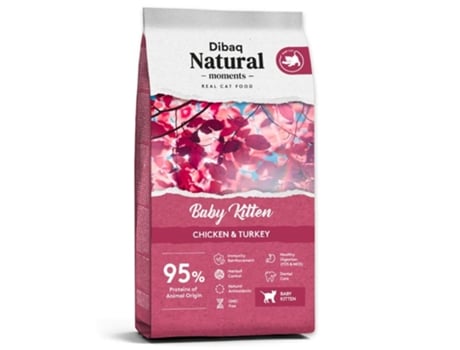 Dibaq Natural Moments BABY KITTEN ração gatos até 12 meses 2Kg