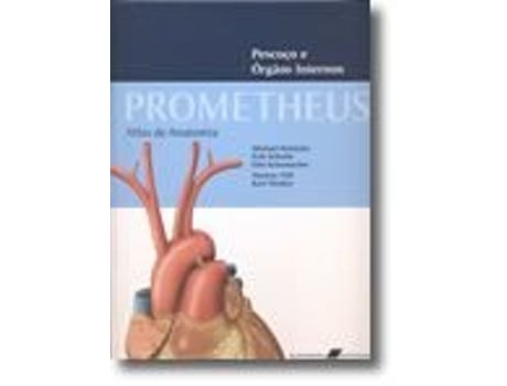 Livro Prometheus Atlas de Anatomia - Pescoço e Órgãos Internos - 2º Volume .