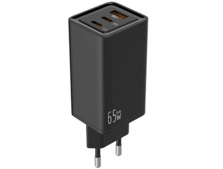 Leotec LECSPH65W3K adaptador e transformador Automático 65 W Preto