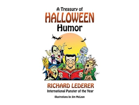 Livro A Treasury of Halloween Humor de Richard Lederer (Inglês)