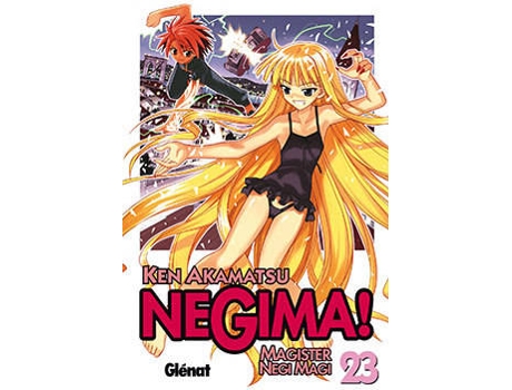 Livro Negima! 23 de Ken Akamatsu (Espanhol)