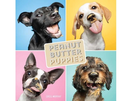 Livro peanut butter puppies de greg murray (inglês)