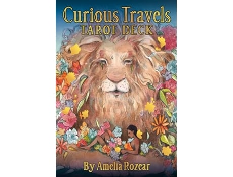 Livro Curious Travels Tarot de Amelia Rozear (Inglês)