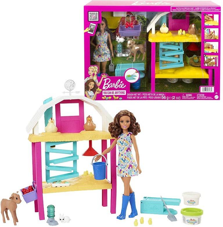 Barbie - Playset Granjeira - Boneca Quero Ser, EU QUERO SER