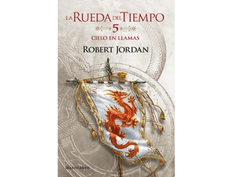 Livro La Rueda Del Tiempo Nº 05/14 Cielo En Llamas de Robert Jordan (Espanhol) 