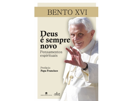 Livro Deus É Sempre Novo de Bento XVI (Portugês)