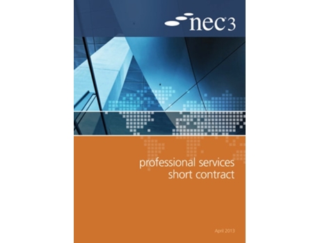 Livro NEC3 Professional Services Short Contract de NEC (Inglês)