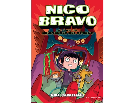 Livro Nico Bravo Y Los Habitantes Del Sótano (Nico Bravo 2) de Mike Cavallaro (Espanhol)