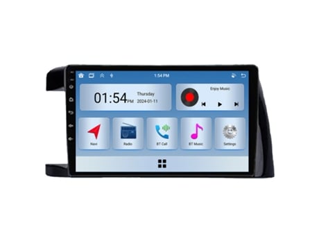 Autorrádio Multimédia 6Gb Ram 128Gb Rom Carplay ROVERONE para Toyota Wish Xe10 2003-2009 Carro Rádio Bluetooth Gps Navegação