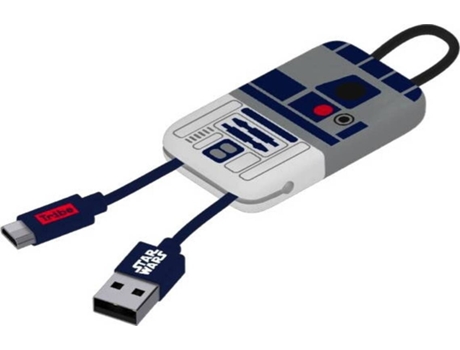 Cabo keyline USB-microUSB Star Wars (R2-D2)