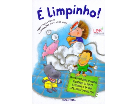 Livro É Limpinho! de Marta Cancela (Português)