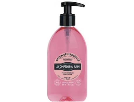 Sabonete Tradicional de Marselha com Rosa 500 ml LE COMPTOIR DU BAIN