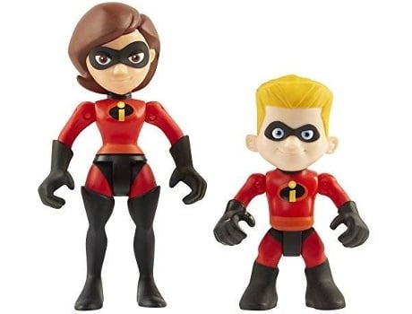 Pack 2 Figuras de Ação  Elastigirl & Dash Junior