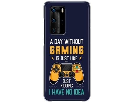 Capa Gaming para Huawei P40 Pro THE CASES MARKET Silicone Transparente