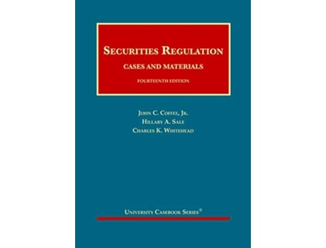 Livro Securities Regulation de John Coffee Jr, Hillary Sale et al. (Inglês - Capa Dura)