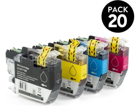 Pack 20 Tinteiros ZP CLC3217-XX