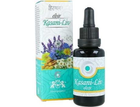 Óleo Essencial HIRANYAGARBA Elixir Kasani-Liv (30 ml de elixir floral)