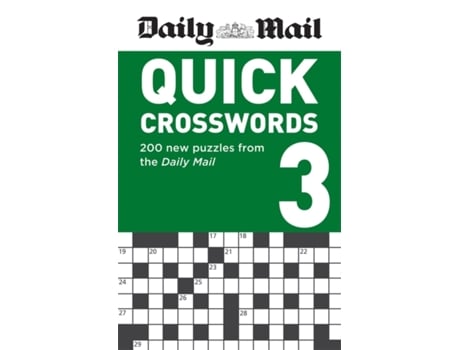 Livro daily mail quick crosswords volume 3 de daily mail (inglês)