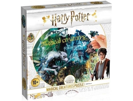 Puzzles WINNING MOVES Harry Potter Puzzle Magical Creature (500 Peças - 0,514 kg - 27 x 27 x 5 cm)