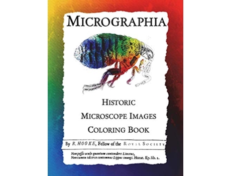 Livro Micrographia Historic Microscope Images Coloring Book Historic Images de Frankie Bow (Inglês)