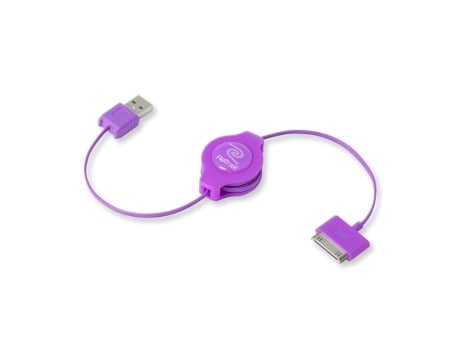 Cabo Euipodusbrl Telemóvel Usb para Apple RETRAK Roxo