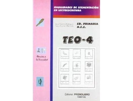 Livro Teo-4 Habilidades Segmentacion - Atencion Diversid de J. Guijarro (Espanhol)