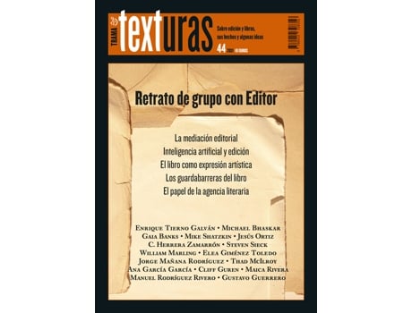 Livro Texturas 44: Retrato De Grupo Con Editor de AaVv (Espanhol)