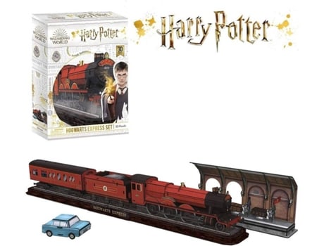 Puzzle 3D  Hogwarts Express (Idade Minima: 8 anos - 180 peças)